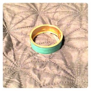 Amrita  Singh turquoise hinged bangle